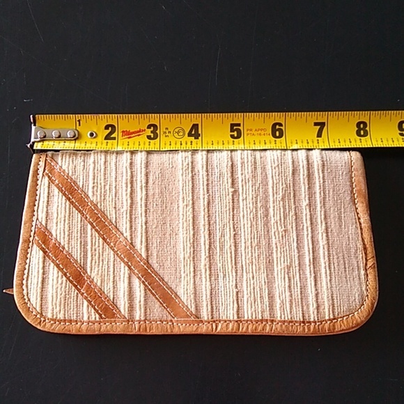 Wallet Genuine Leather With Cloth Made in India Wallet/Clutche - Picture 8 of 10